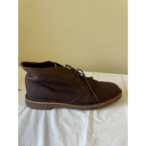 Clarks Men's  Bushacre 2 Boot Chukka Desert brown leather  11.5 - Picture 4 of 13